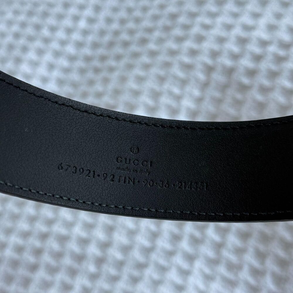 Men's Gucci GG Belt Size 90/36 - Picture 10 of 14